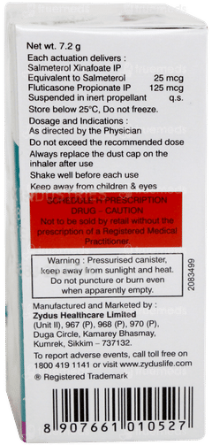 Forair 125 Inhaler 120mdi