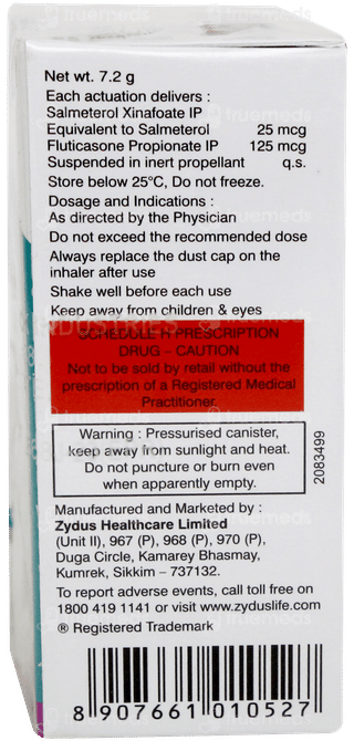 Forair 125 Inhaler 120mdi
