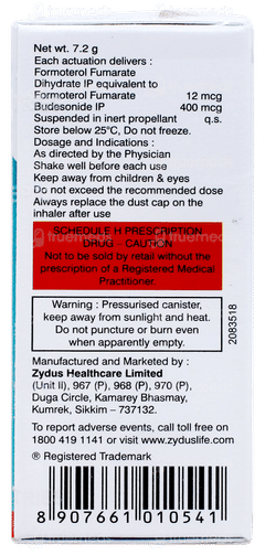 Formonide Forte Inhaler 120mdi Formonide Forte Inhaler 120mdi