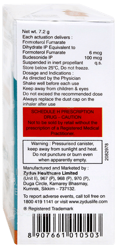 Formonide 100 Inhaler 120mdi