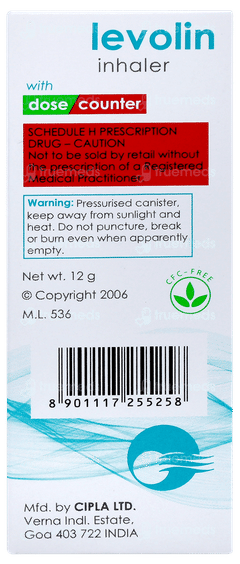 Levolin Inhaler 200mdi