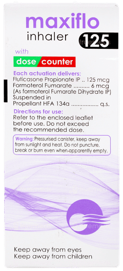 Maxiflo 125 Inhaler 120mdi