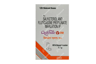 Quikhale Sf 25/250 MCG Inhaler 120 Mdi