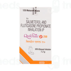 Quikhale Sf 250 Inhaler 120mdi Quikhale Sf 250 Inhaler 120mdi