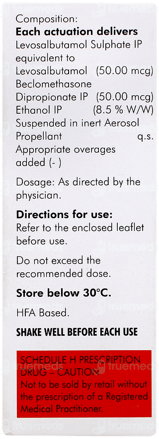 Salbair B 50mcg/50mcg Transhaler 200mdi