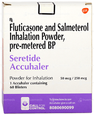 Seretide Accuhaler 50mcg/250mcg Inhaler 1