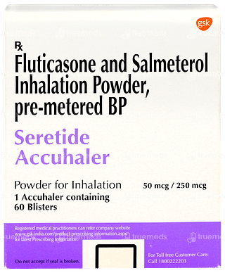 Seretide Accuhaler 50mcg/250mcg Inhaler 1