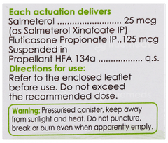 Seroflo 125 Inhaler 120Mdi Seroflo 125 Inhaler 120Mdi