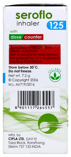 Seroflo 125 Inhaler 120mdi