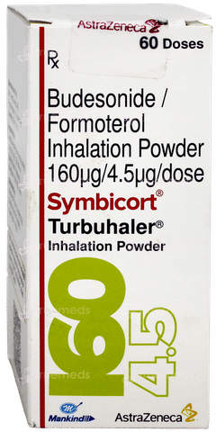 Symbicort 160/4.5Mcg Turbuhaler 60Mdi Symbicort 160/4.5Mcg Turbuhaler 60Mdi