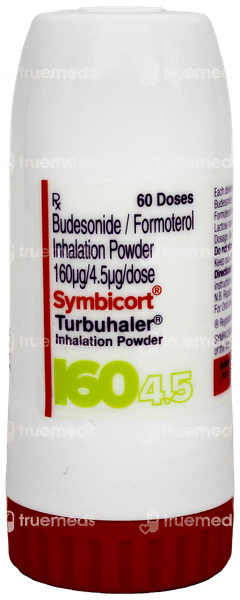 Symbicort 160/4.5Mcg Turbuhaler 60Mdi Symbicort 160/4.5Mcg Turbuhaler 60Mdi