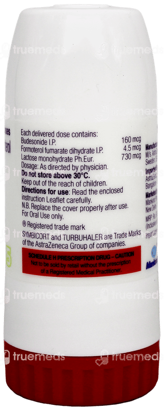 Symbicort 160/4.5Mcg Turbuhaler 60Mdi