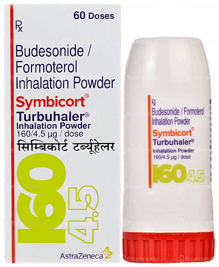 Symbicort Turbuhaler 4.5/160 MCG Inhaler 60 Mdi