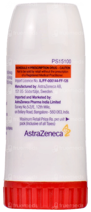 Symbicort Turbuhaler 4.5/160 MCG Inhaler 60 Mdi