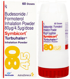 Symbicort 80mcg/4.5mcg Turbuhaler 60mdi