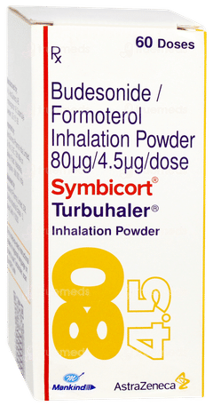 Symbicort 80mcg/4.5mcg Turbuhaler 60mdi