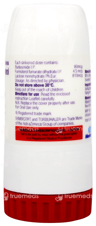 Symbicort 80mcg/4.5mcg Turbuhaler 60mdi