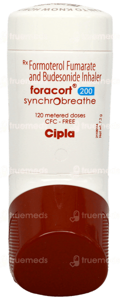 Foracort 200 Synchrobreathe Inhaler 120Mdi Foracort 200 Synchrobreathe Inhaler 120Mdi