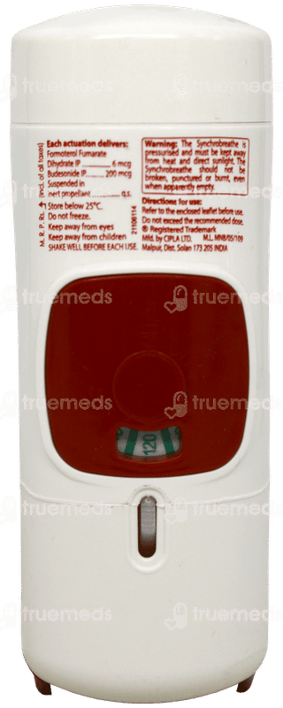 Foracort 200 Synchrobreathe Inhaler 120Mdi