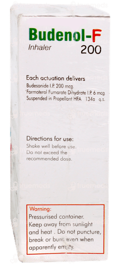 Budenol F 200 Inhaler 120mdi Budenol F 200 Inhaler 120mdi