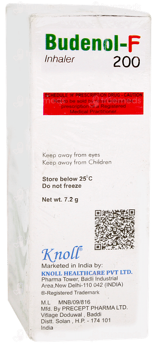 Budenol F 200 Inhaler 120mdi