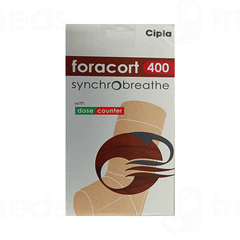 Foracort 400 Synchrobreathe Inhaler 120Mdi Foracort 400 Synchrobreathe Inhaler 120Mdi