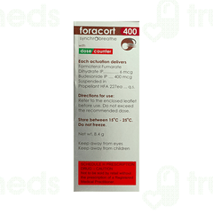 Foracort 400 Synchrobreathe Inhaler 120Mdi Foracort 400 Synchrobreathe Inhaler 120Mdi