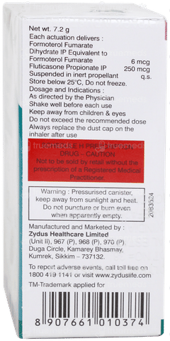 Formosone 250 Inhalar 120mdi Formosone 250 Inhalar 120mdi