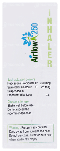 Airflow 250 Inhaler 120mdi Airflow 250 Inhaler 120mdi