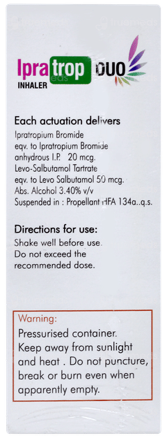Ipratrop Duo Inhaler 200mdi