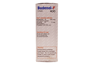 Budenol F 400/6 MCG Inhaler 120 Mdi