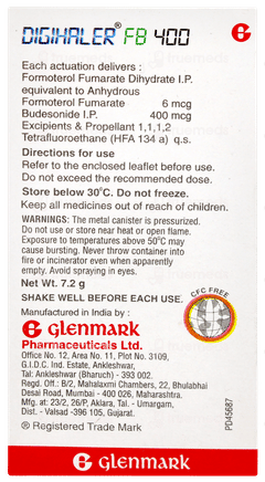 Digihaler Fb 400 Inhaler 120mdi