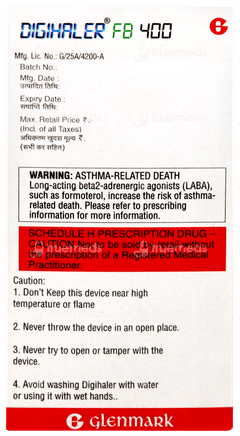 Digihaler Fb 400 Inhaler 120mdi