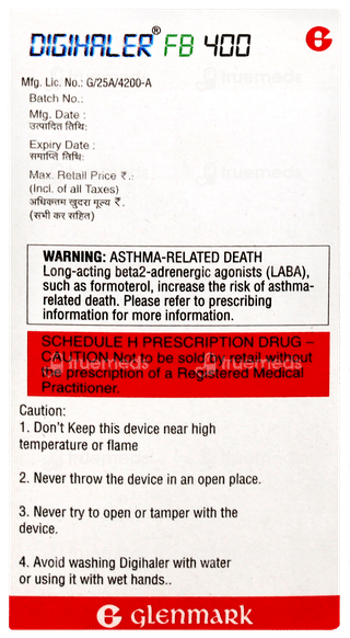 Digihaler Fb 400 Inhaler 120mdi