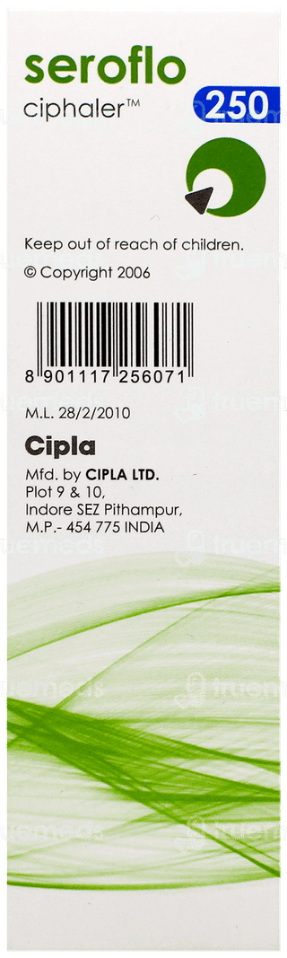 Seroflo 250 Ciphaler Doses 60