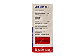 Salmecort Sf 25/125 MCG Inhaler 150 Md