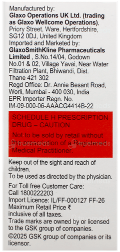 Trelegy Ellipta 100Mcg/62.5Mcg/25Mcg Powder For Inhalation 30 Trelegy Ellipta 100Mcg/62.5Mcg/25Mcg Powder For Inhalation 30