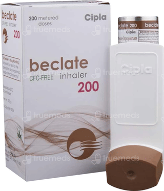 Beclate 200 Cfc Free Inhaler 200Mdi