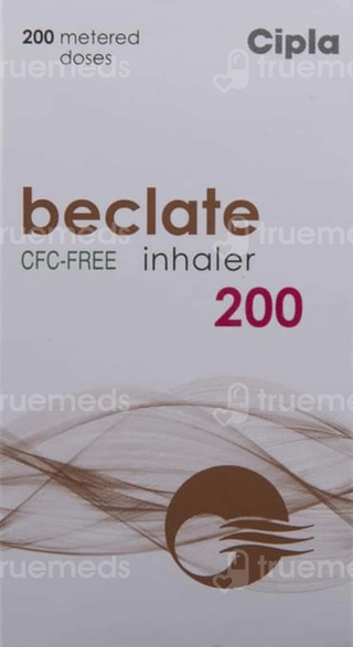 Beclate 200 Cfc Free Inhaler 200Mdi
