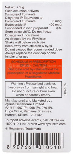 Formonide 400 Inhaler 120mdi