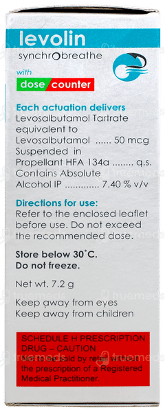 Levolin Synchrobreathe Inhaler 120mdi