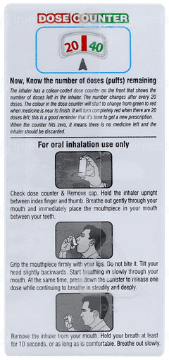 Forglyn Plus Inhaler 120mdi