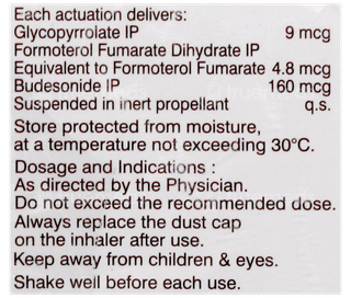 Forglyn Plus Inhaler 120Mdi