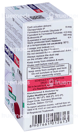 Forglyn Plus Inhelar With Dose Counter 120 Mdi