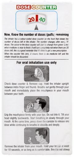 Formost 400 Inhaler 120mdi