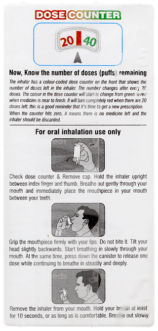 Formost 400 Inhaler 120mdi