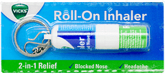 Vicks 2 In 1 Roll On Inhaler 1.5ml Vicks 2 In 1 Roll On Inhaler 1.5ml