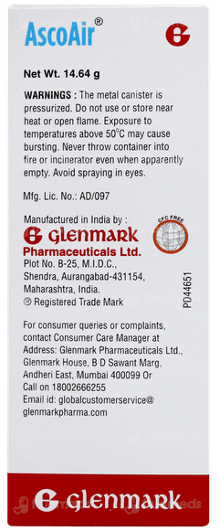 Ascoair Inhaler 200mdi