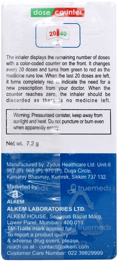 Pulmosmart 400 Inhaler 120mdi