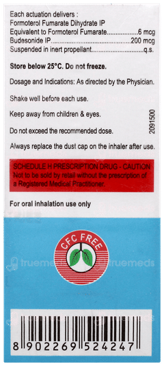 Pulmosmart 200 Inhaler 120mdi